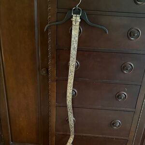 Elegant Rustic Gold studded Women’s Belt L/XL